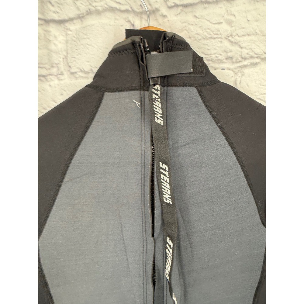 Vintage Stearns Hobie Wetsuit Adult Small Unisex Full Body Black Gray 90s Surf - Picture 6 of 10